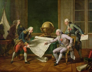 XVI. Lajos (1754-93) utasításokat adott La Perouse-nak, 1785. június 29., 1817